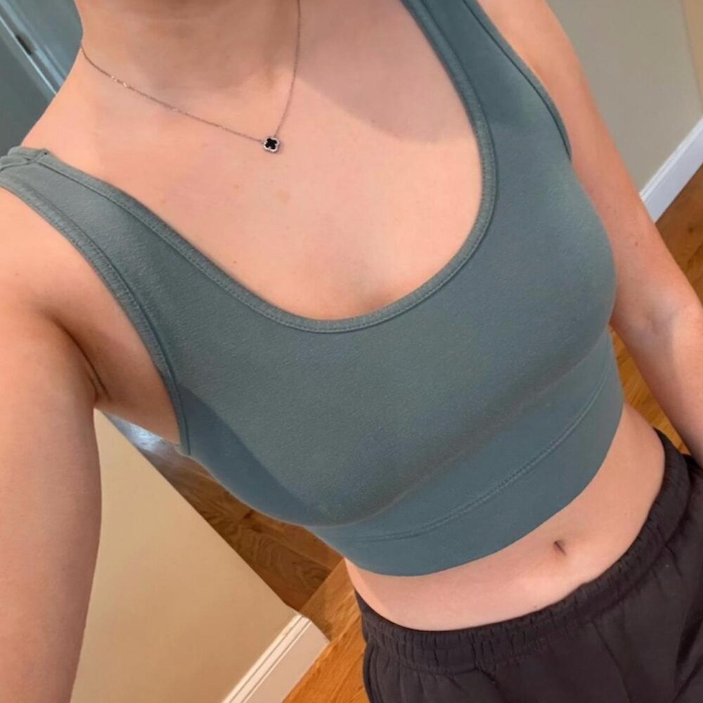Aerie Women's Blue and Green Vest